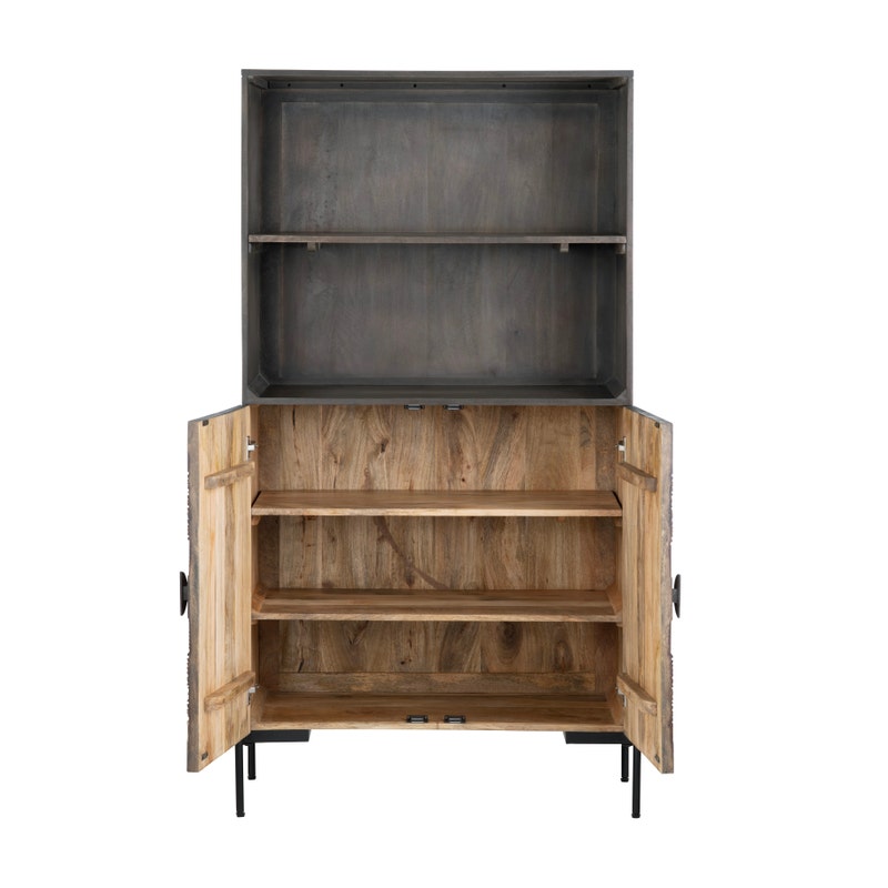 Crestview Collection Sienna Brown Bookshelf CVFNR4604
