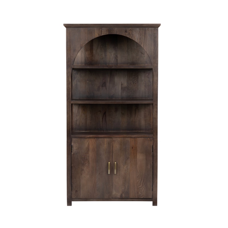 Crestview Collection Belmont 2 Door Bookcase CVFNR4823
