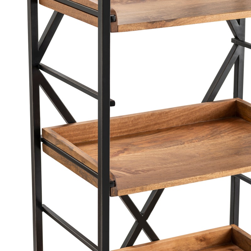 Crestview Collection Thomas Road Bookshelf CVFNR875