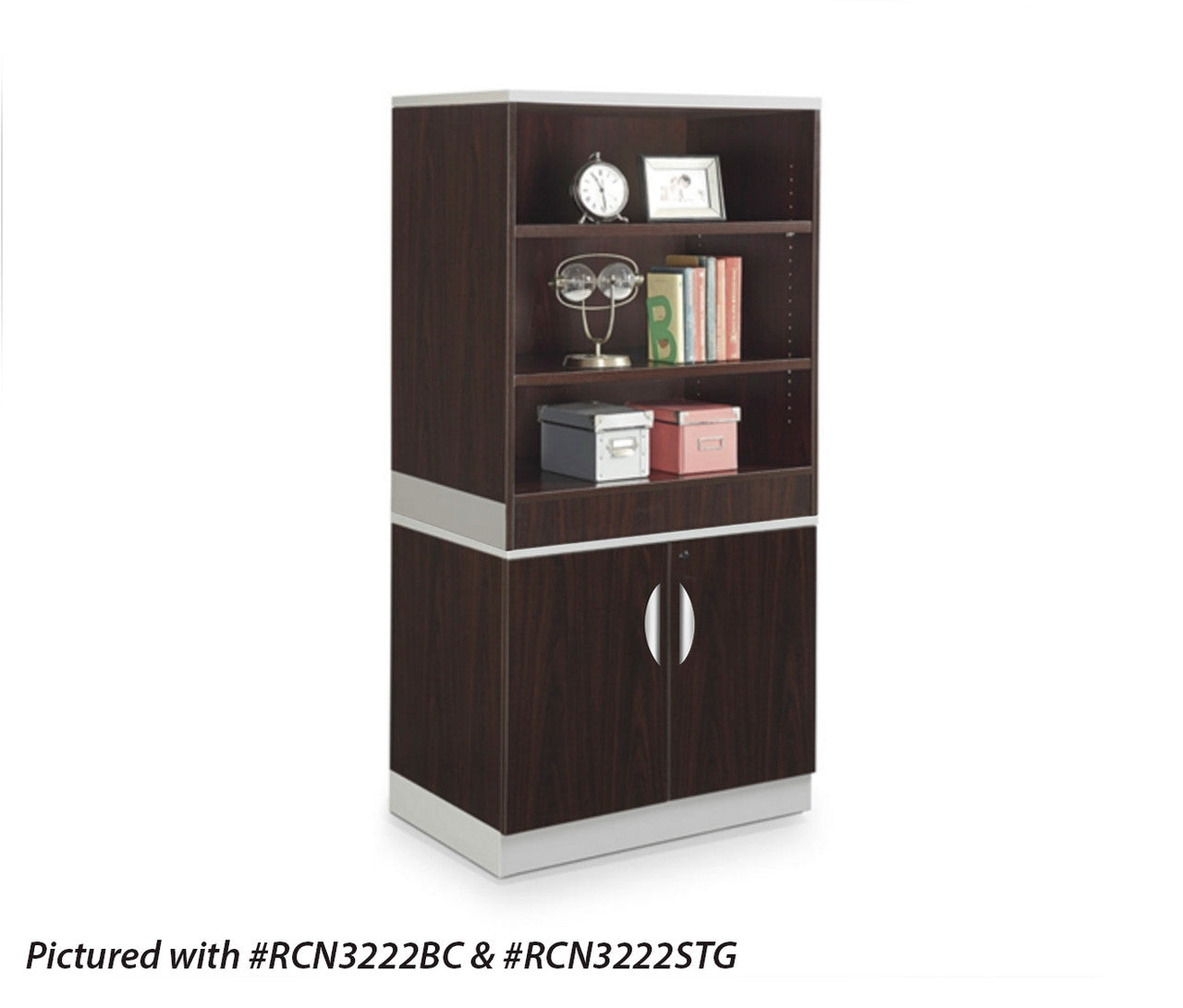 Office Source Cosmo Collection Bookcase - RCN3222BC