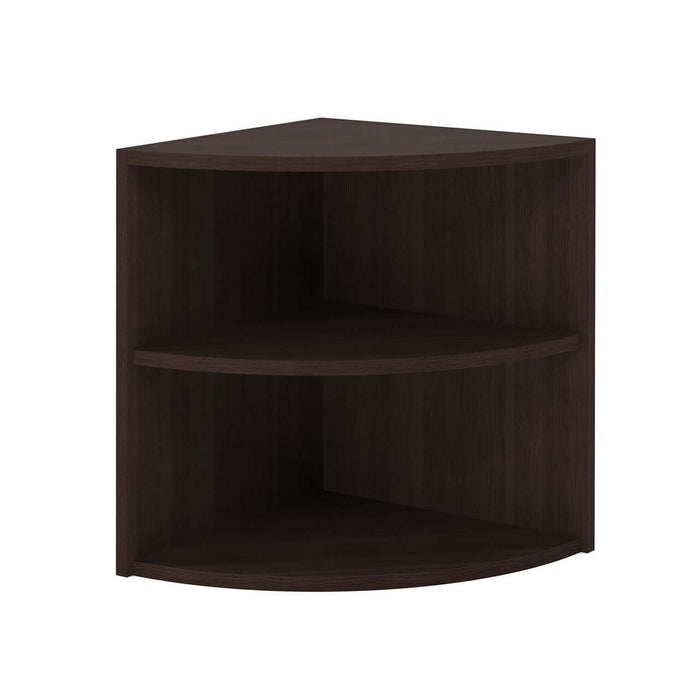 Office Source OS Laminate Collection Corner Bookcase 1 - PL160