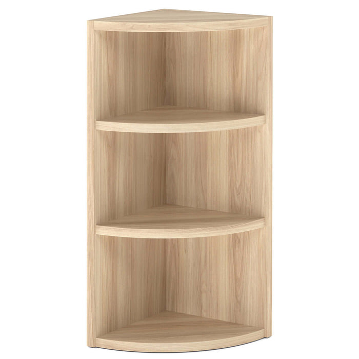 Office Source OS Laminate Collection Corner Bookcase - PL161