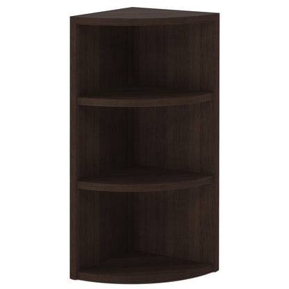 Office Source OS Laminate Collection Corner Bookcase - PL161