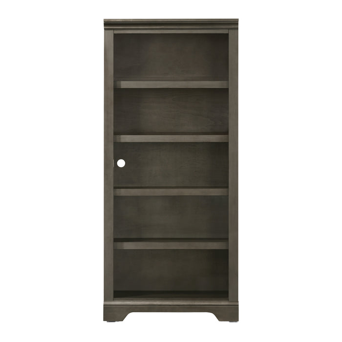 Intercon San Mateo 72 Bunching Bookcase Gray