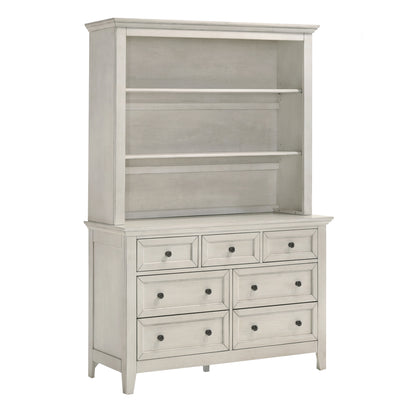 Intercon - San Mateo Youth Bookcase | Rustic White - SM-BR-4352BK-RWH-C