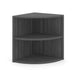 Office Source OS Laminate Collection Corner Bookcase 1 - PL160