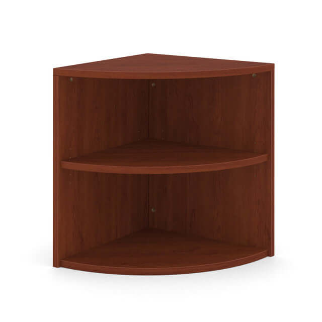 Office Source OS Laminate Collection Corner Bookcase 1 - PL160