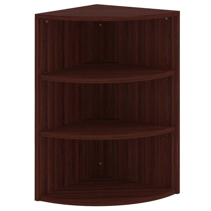 Office Source OS Laminate Collection Corner Bookcase - PL161