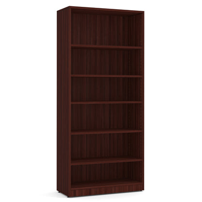 Office Source OS Laminate Bookcases | Bookcase - 6 Shelves - PL156