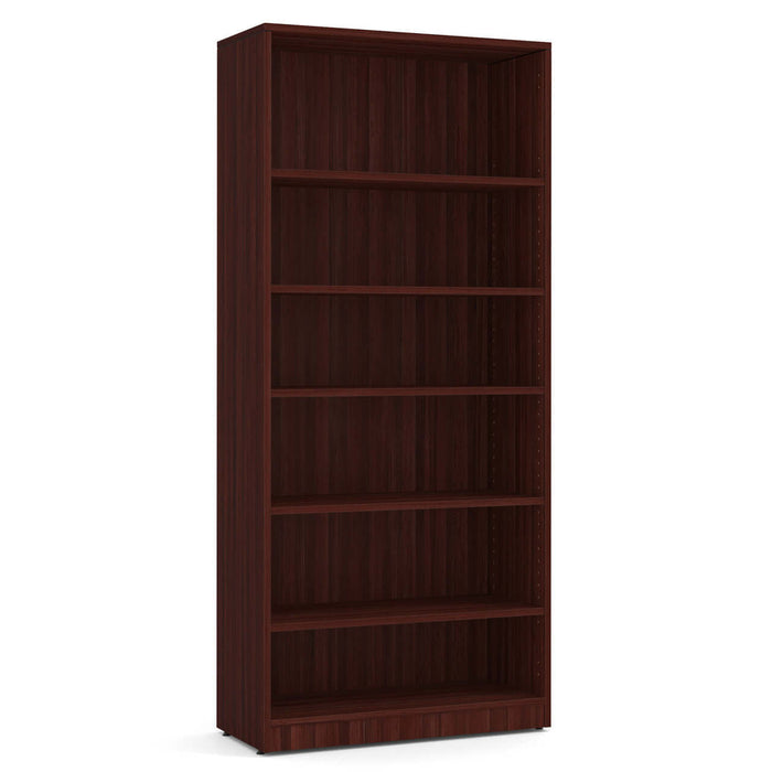 Office Source OS Laminate Bookcases | Bookcase - 6 Shelves - PL156