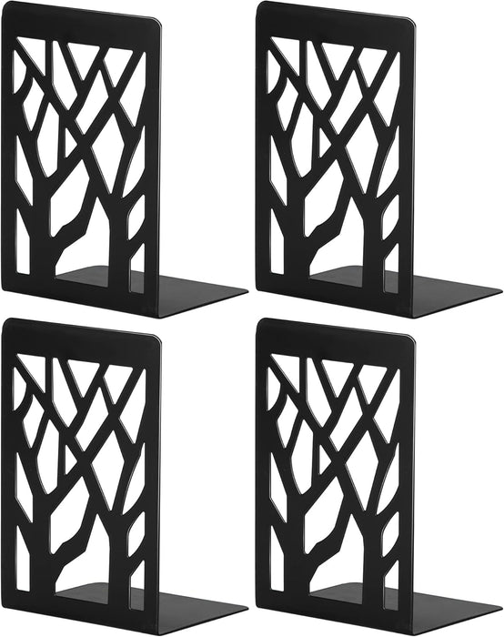 Bookends for Shelves - Metal - 2 Pair