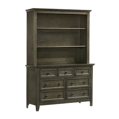 Intercon - San Mateo Youth Bookcase | Gray - SM-BR-4352BK-GRY-C