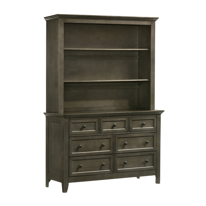 Intercon San Mateo Youth Bookcase Gray