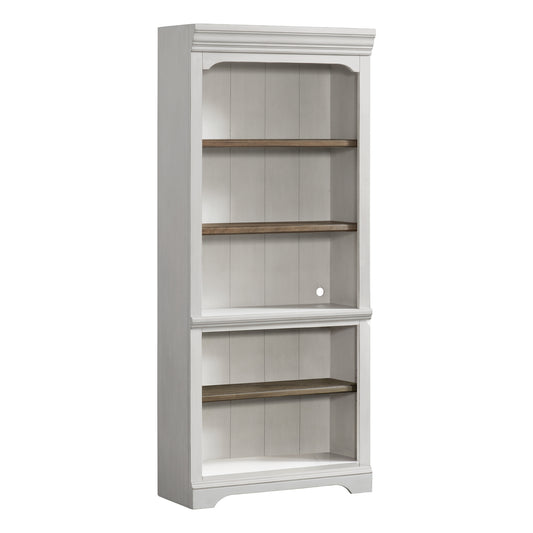 Intercon - Drake 76" Bunching Bookcase - DK-HO-7632B-RFO-C