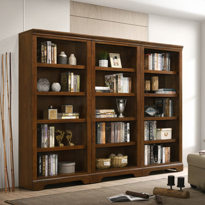 Intercon - San Mateo 72" Bunching Bookcase | Tuscan - SM-HO-7232B-TUS-C