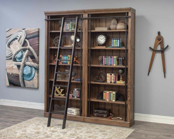 AVONDALE OFFICE 94” H Two Tall Bookcases
