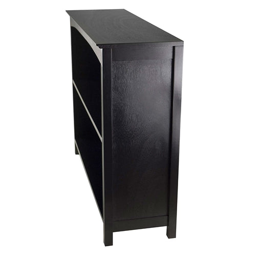 Espresso 3 Tier Bookcase | Sturdy Shelf Dresser