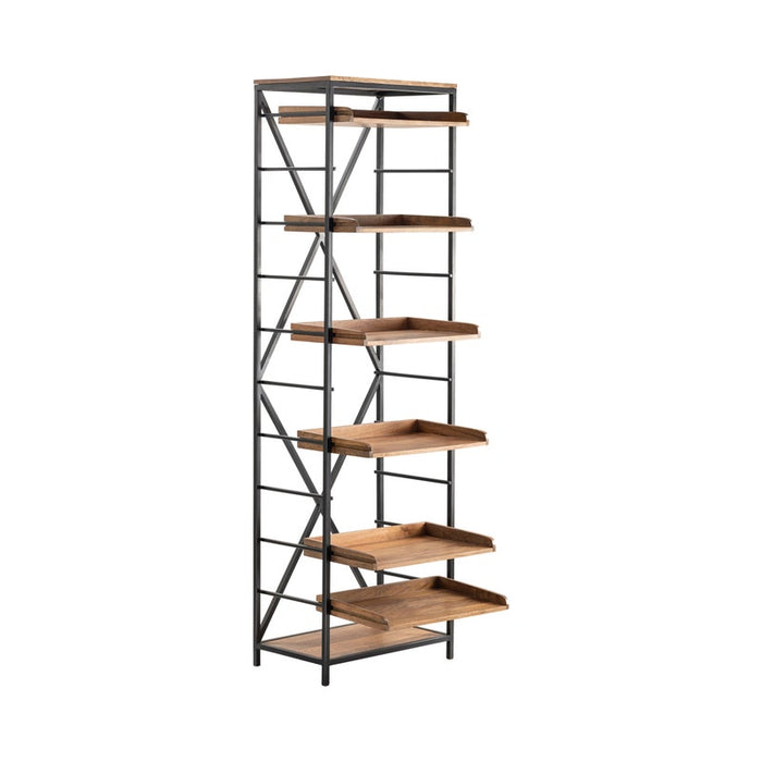 Crestview Collection Thomas Road Bookshelf CVFNR875
