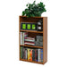 Light Cherry Finish 3-Tier Storage Shelves Bookcase