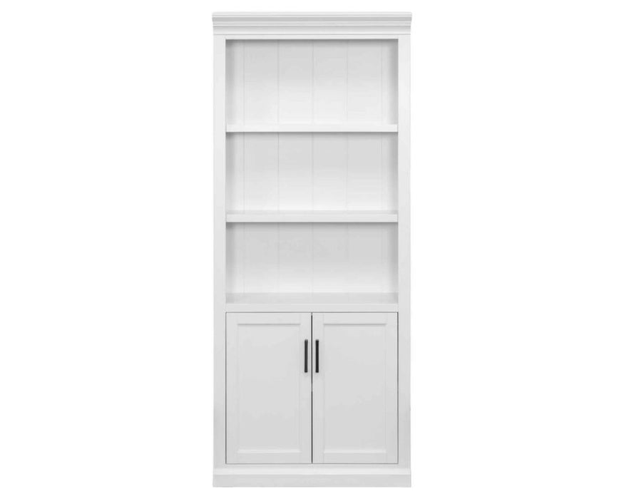ABBY 78″ H Bookcase with Doors