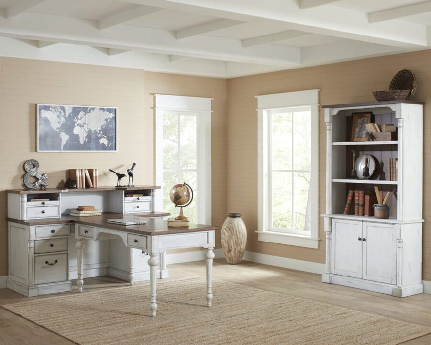 Durham 78″ H Tall Bookcase with Lower Doors