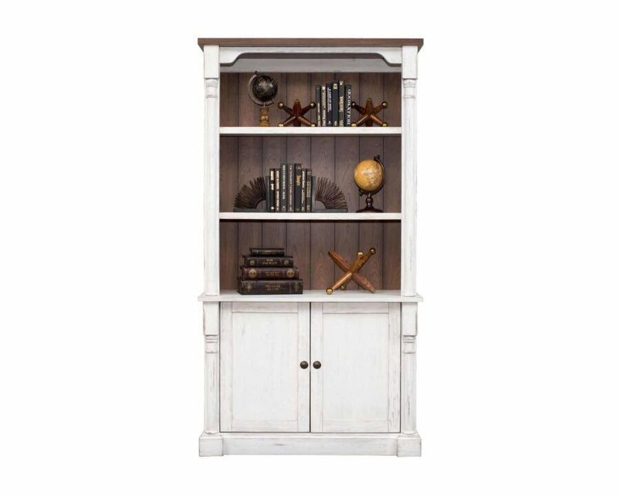 Durham 78″ H Tall Bookcase with Lower Doors
