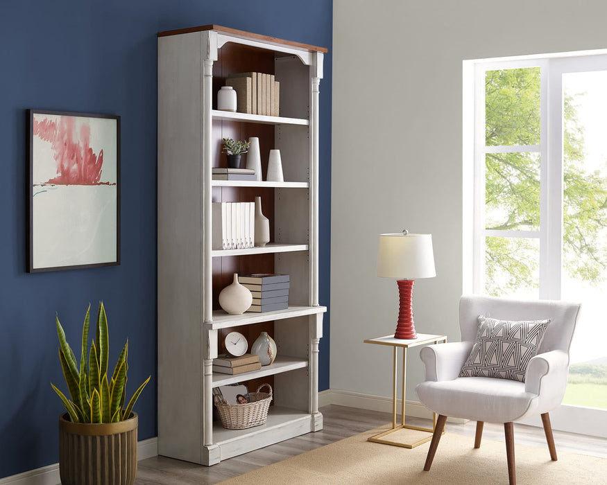 Durham 94″ H Tall Open Bookcase
