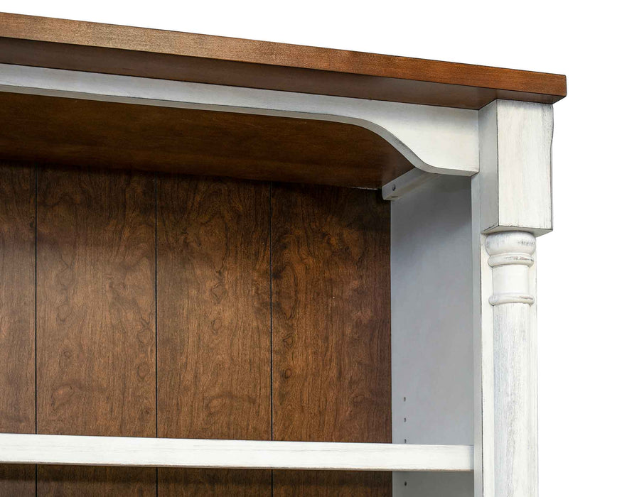 Durham 94″ H Three Tall Bookcase with Lower Doors