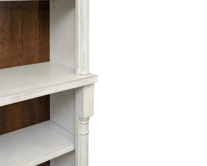 Durham 94″ H Two Tall Open Bookcase