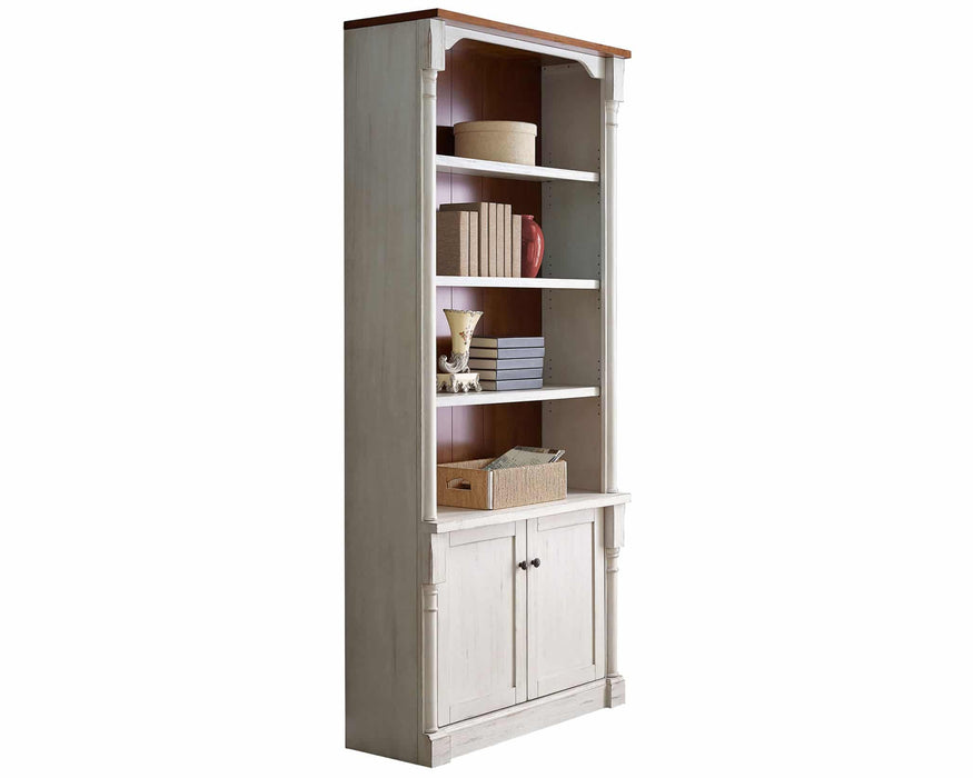 Durham 94″ H Tall Bookcase with Lower Doors