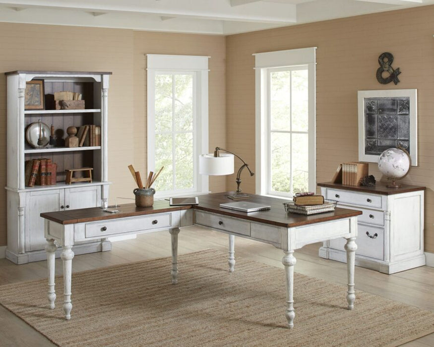 Durham 78″ H Tall Bookcase with Lower Doors