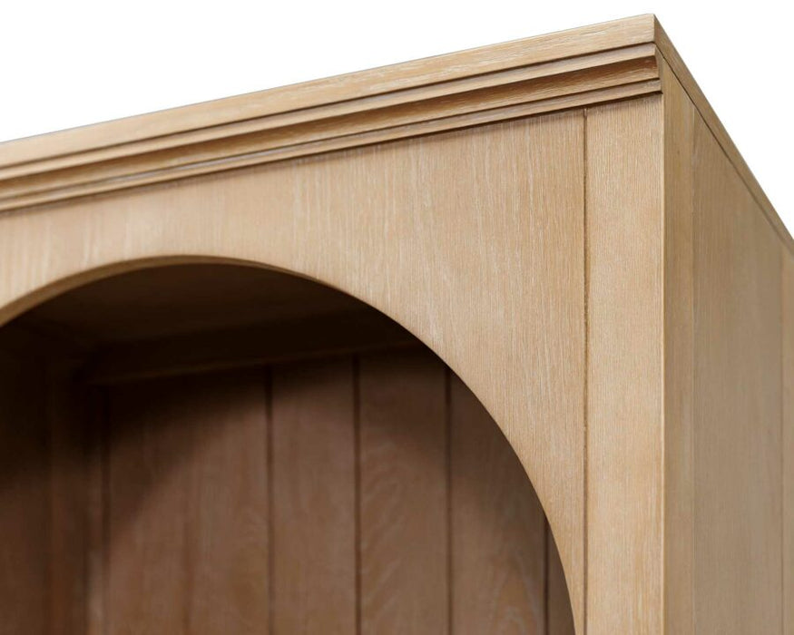 Laurel 78″ H Three Open Bookcases