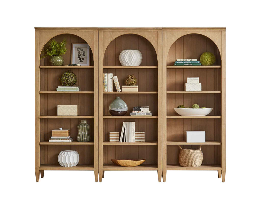 Laurel 78″ H Three Open Bookcases