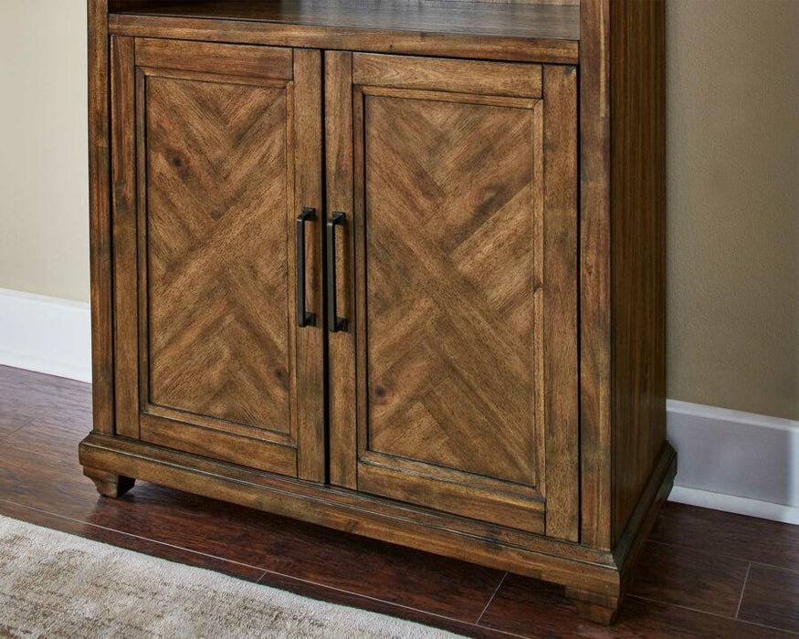 Porter 74″ H Lower Door Bookcase