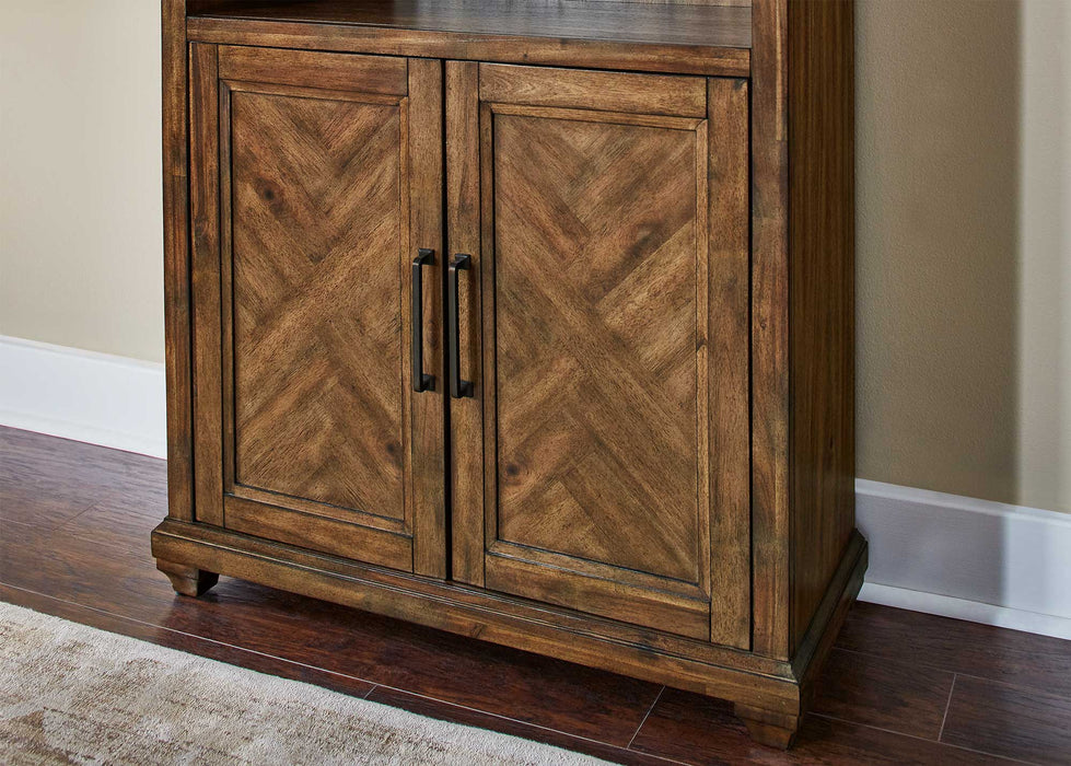Porter 74″ H Lower Door Bookcase