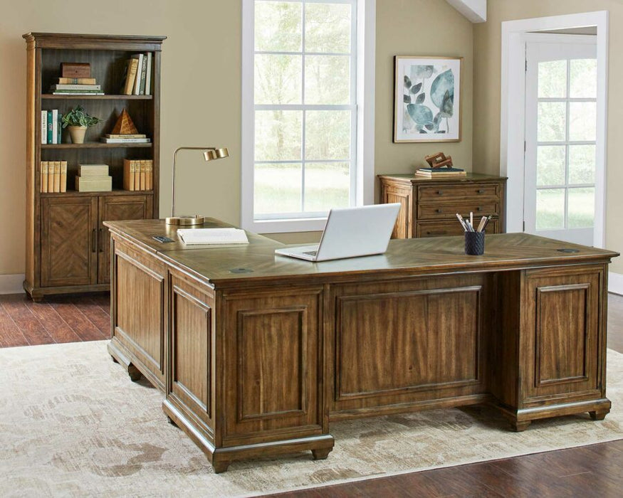 Porter 74″ H Lower Door Bookcase