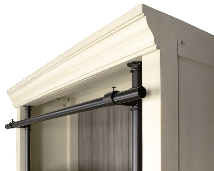 Toulouse 94″ H Two Bookcases with Ladder