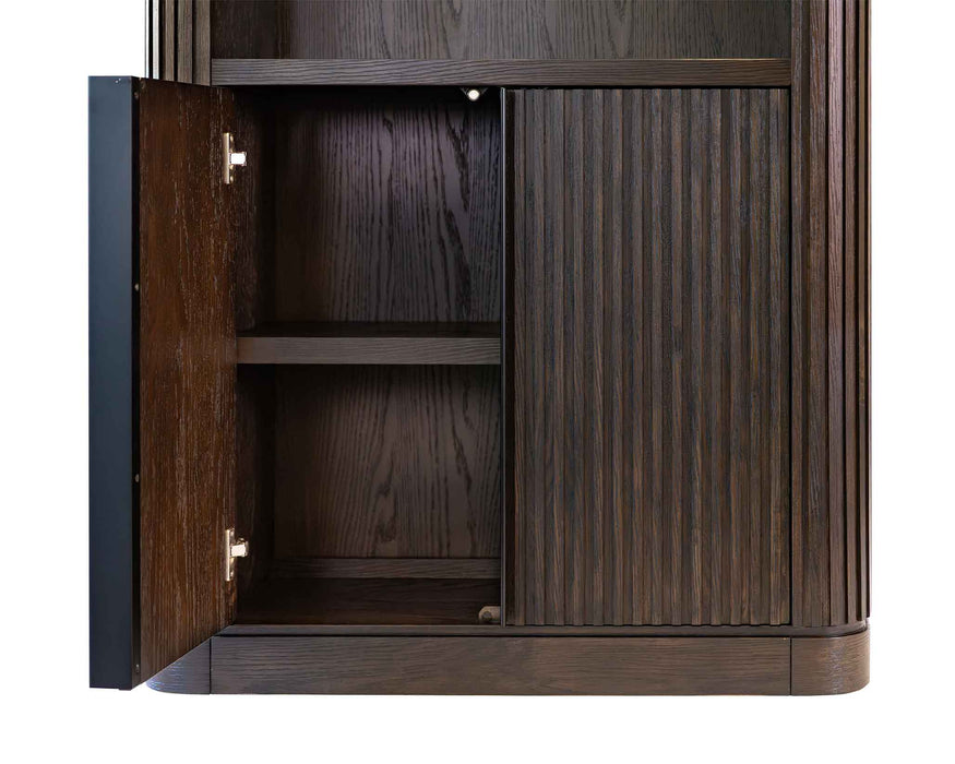 Tulane Office 76″ H Bookcase with Doors