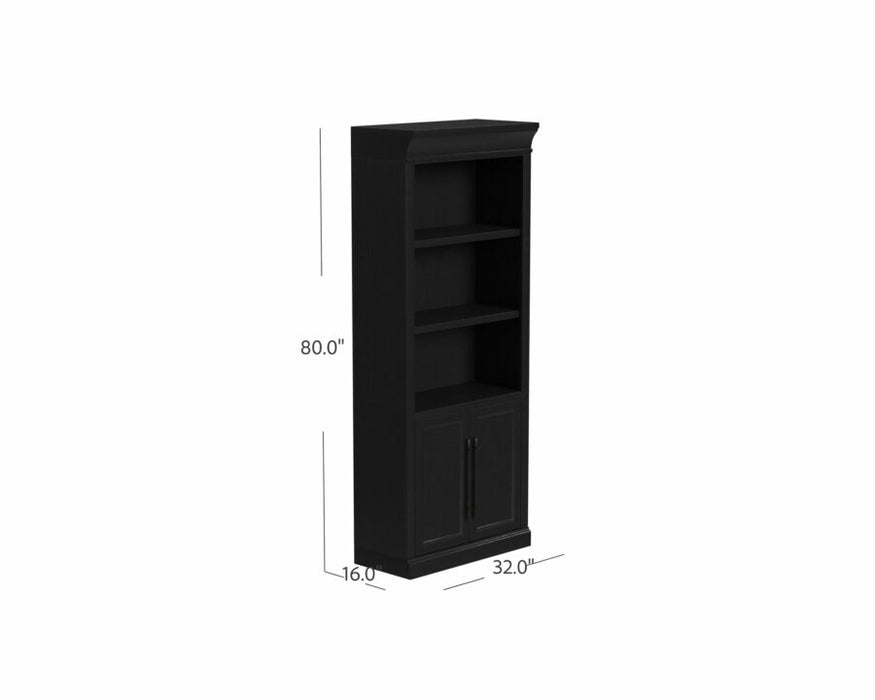 Willow Lane 80″ H Bookcase with Doors