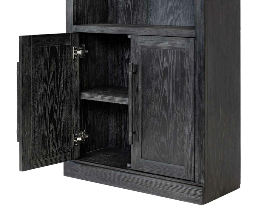 Willow Lane 80″ H Bookcase with Doors