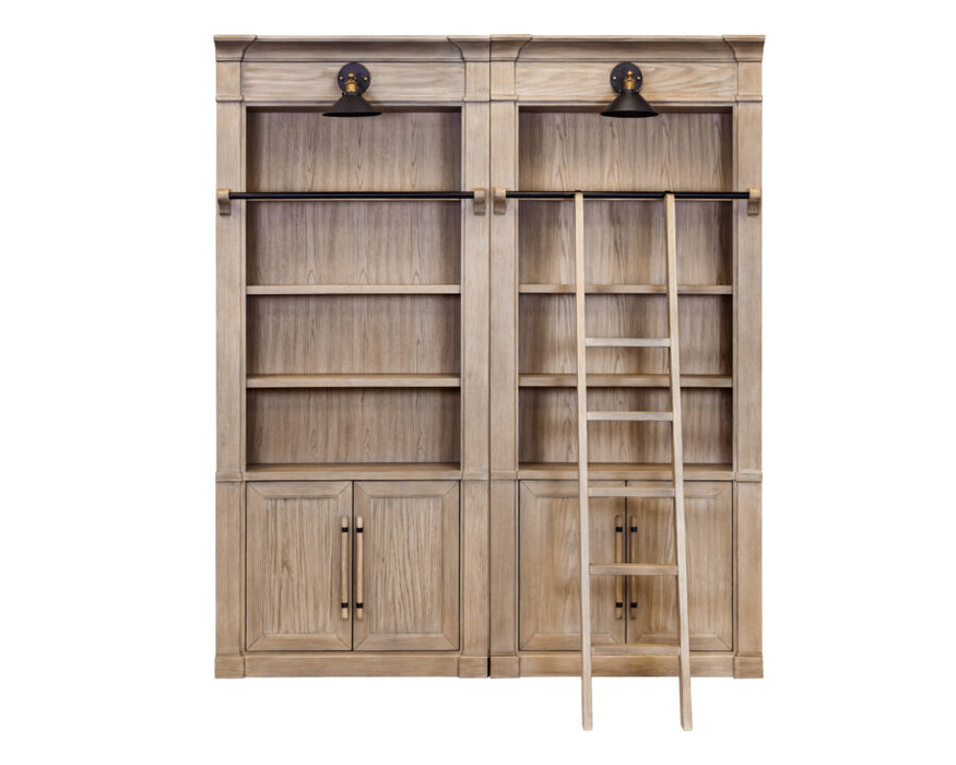 Willow Lane 94″ H Two Tall Bookcases