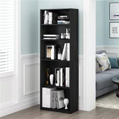 71-inch Tall 5-Shelf Bookcase