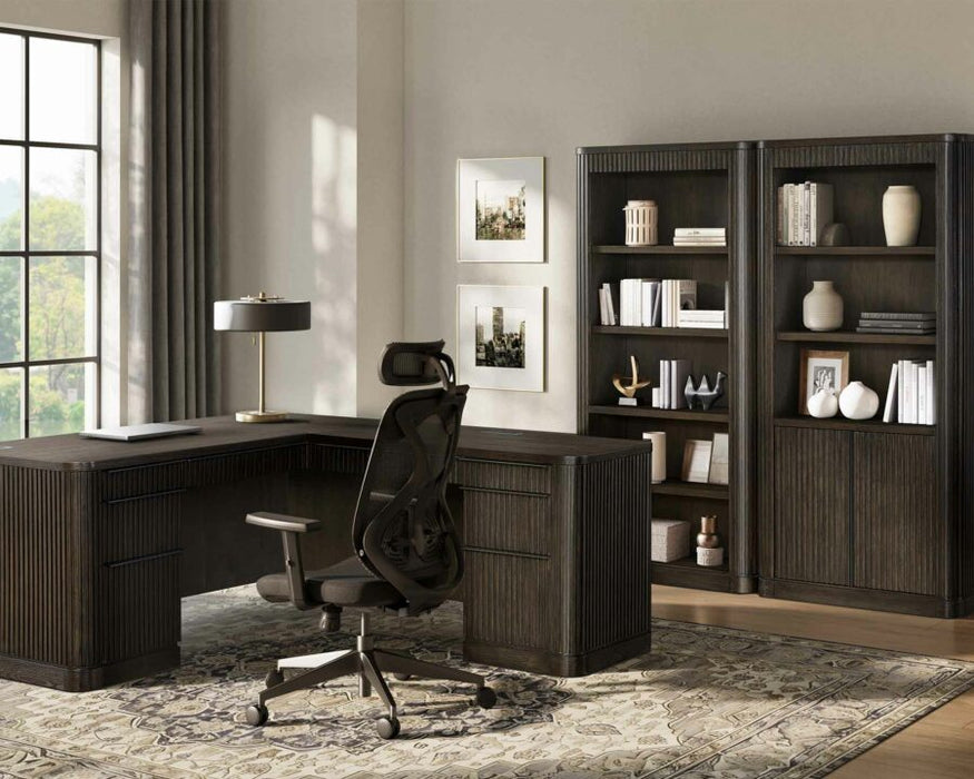 Tulane Office 76″ H Open Bookcase