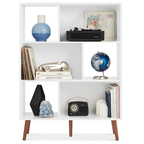 Mid Century Modern Bookcase Storage