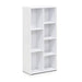 Modern 7-Shelf Bookcase 42-Inch