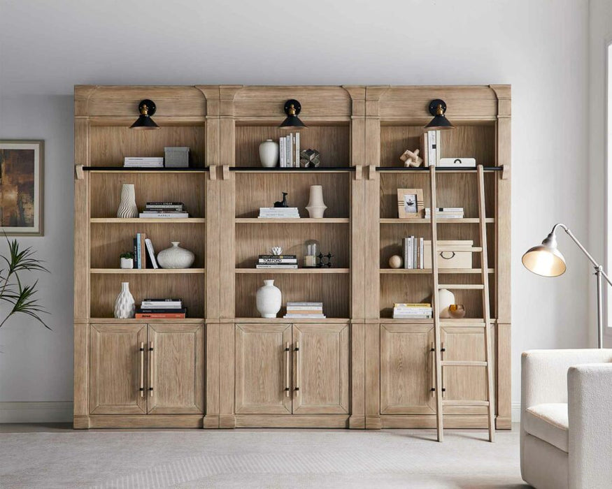 Willow Lane 94″ H Three Tall Bookcases