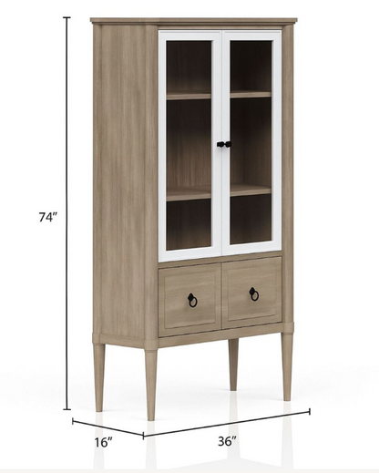 I Home Furnishings - Wilmington Display Bookcase