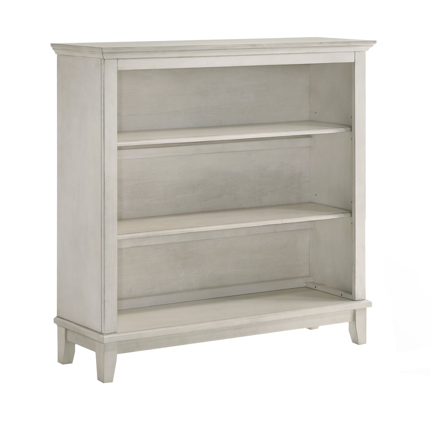 Intercon - San Mateo Youth Bookcase | Rustic White - SM-BR-4352BK-RWH-C