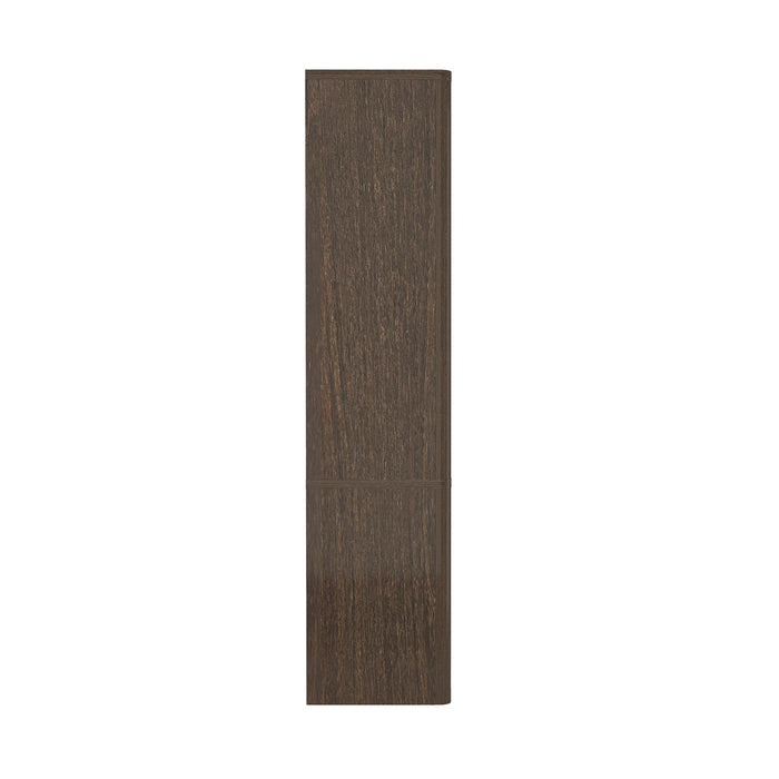 Rivington Modern 40" Bookcase Cabinet in Walnut