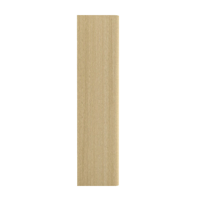 Rivington Modern 28" Open Bookcase in Natural Oak - Set of 2